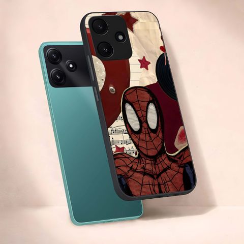 custom world Back Cover for Poco M6 Pro 5G (Red, Beige, Black, Shock Proof, Glass, Pack of: 1) - Image 3