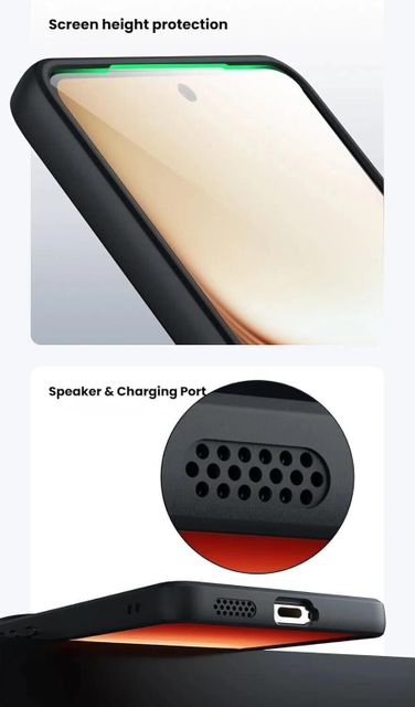 SNAPCOVR Back Cover for iQOO Neo 10 5G (Black, Matte Finish, Thermoplastic Polyurethane, Pack of: 1) - Image 6