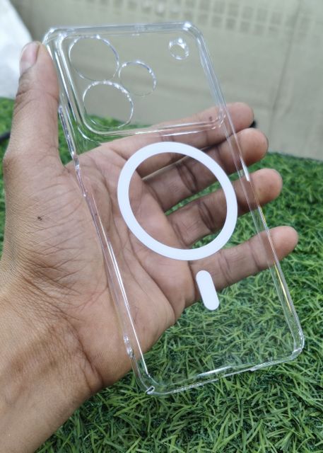 MR BROTHERS Back Cover for Realme P4 (Transparent, Magnetic) - Image 8