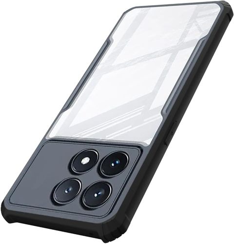 LENIENT Back Cover for Poco X6 Pro 5G (Black, Polycarbonate) - Image 7