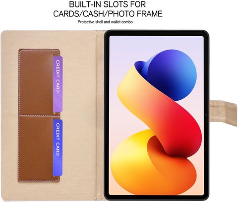 TGK Flip Cover for REDMI Pad 2 Pro 5G 12.1 inch Tablet (Red, Dual Protection, Leather, Thermoplastic Polyurethane, Pack of: 1) - Image 6