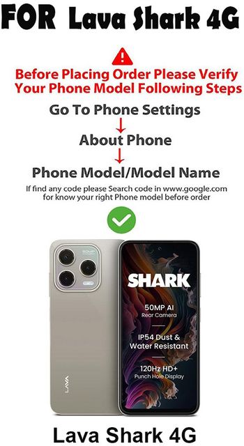 Casotec Flip Cover for Lava Shark 4G (Black, Leather) - Image 6