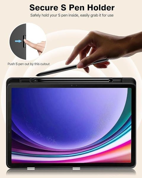 Proelite Flip Cover for Galaxy Tab S9 FE Plus/S9 Plus/S10+ 12.4 - Image 4
