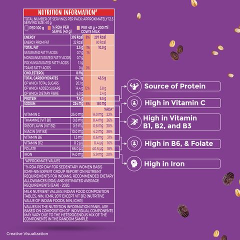 Kellogg's Millet Muesli|Power Breakfast| No Maida |No Palm Oil Pouch (500 g) - Image 7