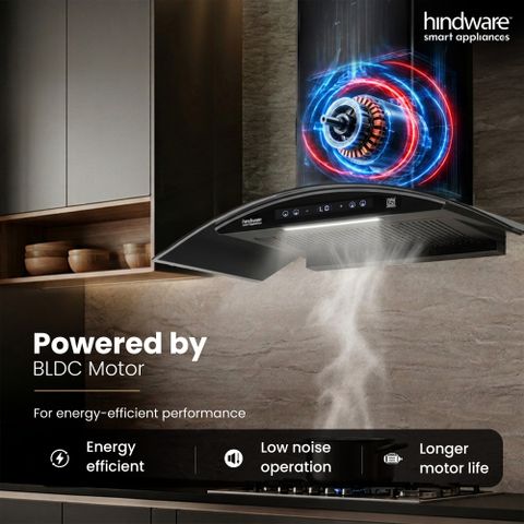Hindware Smart Appliances Hindware Ripple Neo BLDC 90 cm Chimney, - Image 7