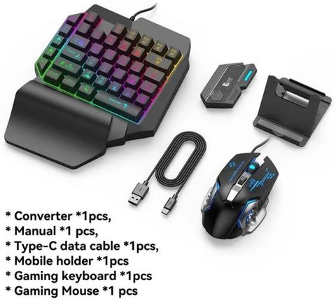 Mix SE+ Mobile Game Combo Pack with RGB Mini Gaming Keyboard 5th - Image 4