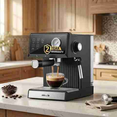 iBELL BARISTAMAX300 Coffee Maker, 1200W, Touch Controls, 20 Bar Pump, Steam Wand,1.8 L Coffee Maker Price in India - Buy iBELL BARISTAMAX300 Coffee Maker, 1200W, Touch Controls, 20 Bar Pump, Steam Wand,1.8
