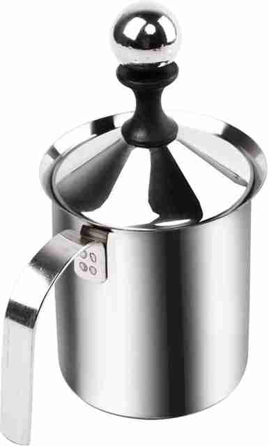 JEMICA 400 ml Manual Milk Frother Pitcher - Image 2