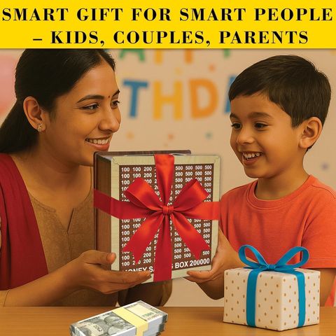 BAJARANG ASSOCIATED Laminated Wooden Money Saving Box - Image 8