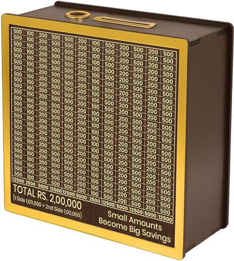 BAJARANG ASSOCIATED Laminated Wooden Money Saving Box - Image 6