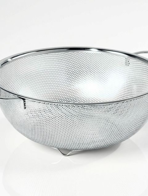 Freshome Stainless Steel Colander Fruits Vegetable Washing Rice Strainer 22.5x7cm Medium Colander (Silver Pack of 1) - Image 7