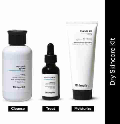 Minimalist Dry_Skincare_Kit (3 Items in the set) - Image 2