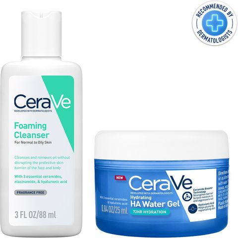 CeraVe Facewash & Gel Moisturizer Combo with Ceramides - Image 3