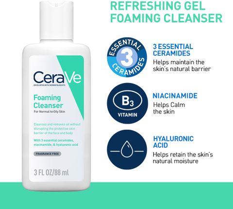CeraVe Facewash & Gel Moisturizer Combo with Ceramides - Image 6