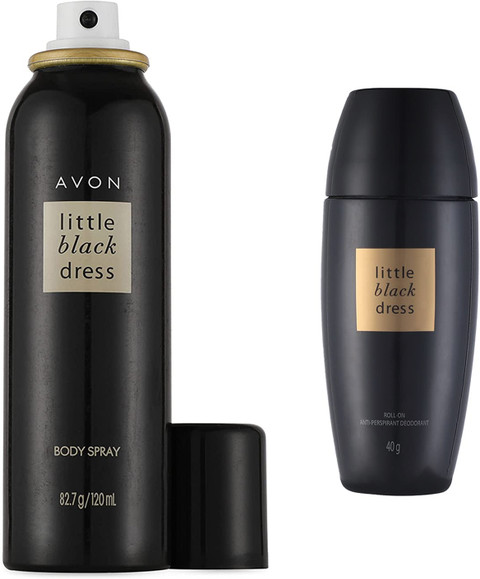 AVON Little Black dress Deodorant 120ML and Little Black Dress Roll on 40Ml Price in India