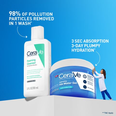 CeraVe Facewash & Gel Moisturizer Combo with Ceramides - Image 8