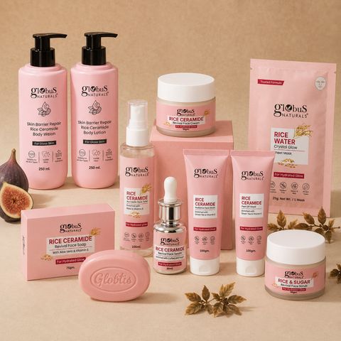 Globus Naturals Rice Ceramide Glow Combo 10-Step Kit Pack of 10 - Image 7