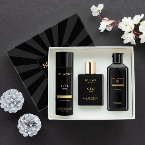 BELLAVITA CEO MAN Fragrance Gift Set|With Woody, Citrus & Aromotic Notes| (3 Items in the set) - Image 6