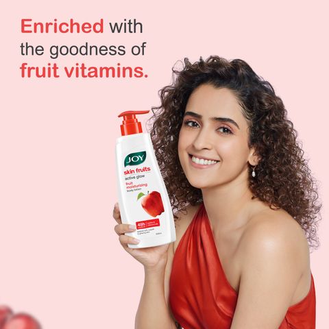 Joy Active Glow Fruits Moisturizing Body Lotion 600ml - Image 5
