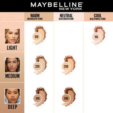 MAYBELLINE NEW YORK Fit Me Matte + Poreless Powder|16H Oil Control with SPF 32 +++ Compact (220, Natural Beige, 6 g) - Image 7
