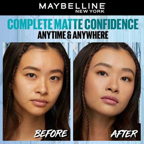 MAYBELLINE NEW YORK Fit Me Matte + Poreless Powder|16H Oil Control with SPF 32 +++ Compact (220, Natural Beige, 6 g) - Image 5