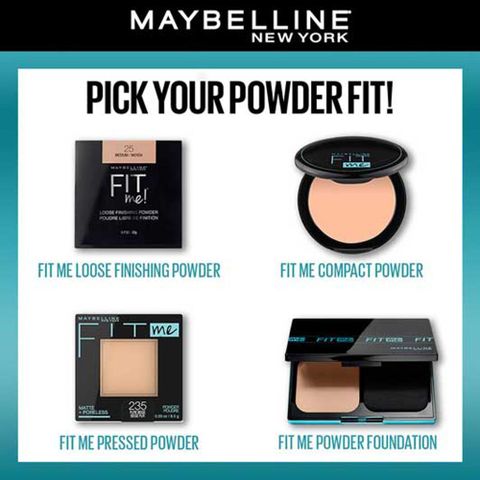 MAYBELLINE NEW YORK Fit Me Matte + Poreless Powder|16H Oil Control with SPF 32 +++ Compact (220, Natural Beige, 6 g) - Image 8
