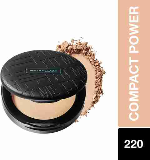 MAYBELLINE NEW YORK Fit Me Matte + Poreless Powder|16H Oil Control with SPF 32 +++ Compact (220, Natural Beige, 6 g) - Image 2