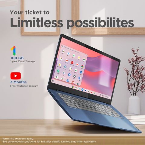 Lenovo Chromebook MediaTek Kompanio 520 - (4 GB/128 GB EMMC