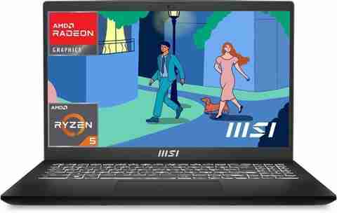 MSI Modern 15 AMD Ryzen 5 Hexa Core 7530U - (8 GB/512 GB SSD