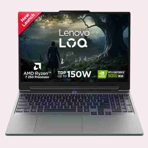 Lenovo LOQ 15AHP11 Ryzen 7 RTX 5050 15.3" Luna Grey Laptop - Image 3