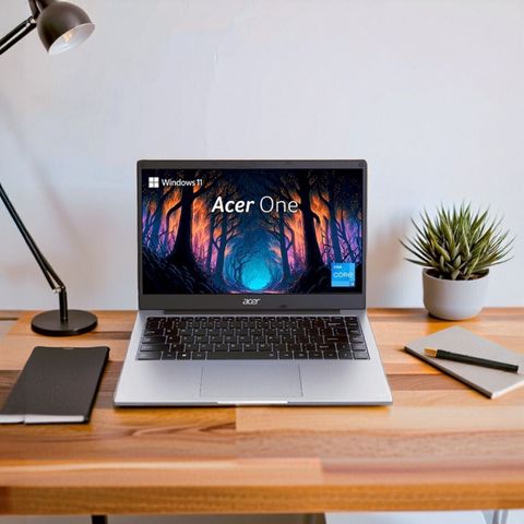 Acer One Intel Core i3 11th Gen 1115G4 - (8 GB/512 GB SSD/Windows 11 Home) AO 14 Z 8-415 Thin and Light Laptop (14 Inch, Silver, 1.49 Kg) - Image 5