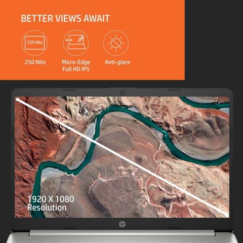 HP 15s-eq2213AU Ryzen 3 5300U 8GB 512GB 15.6" Silver - Image 3