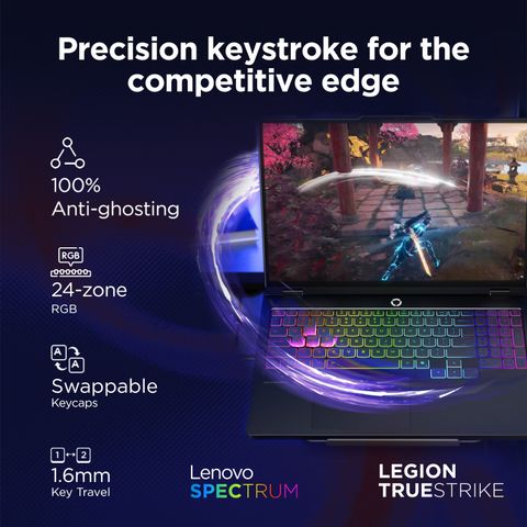 Lenovo Legion Pro 5 16IRX10 Gaming Laptop, i7-14650HX, RTX 5060, - Image 8