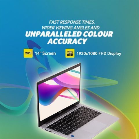 Acer One Intel Core i3 11th Gen 1115G4 - (8 GB/512 GB SSD/Windows 11 Home) AO 14 Z 8-415 Thin and Light Laptop (14 Inch, Silver, 1.49 Kg) - Image 8