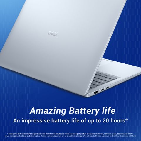 DELL 14 Microsoft Office Home 2024 AMD Ryzen AI 7 Octa Core 350 AI - (16 GB/1 TB SSD/Windows 11 Home) DB14255 Thin and Light Laptop (14 Inch, Ice Blue, 1.52 Kg, With MS Office) - Image 5