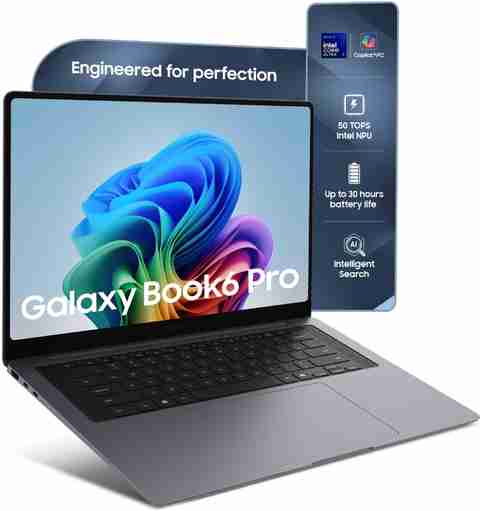 Samsung Galaxy Book6 Pro 16-inch Ultra 5 Laptop, 16GB/512GB, Gray - Image 3