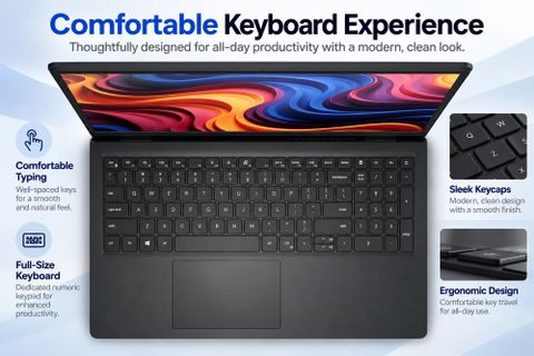 DELL 15 PRO (2026) Intel Core 3 14th Gen 100U 8GB 512GB Windows 11 - Image 6