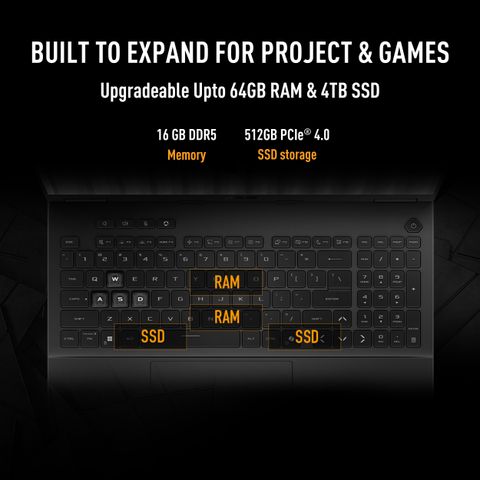 ASUS TUF Gaming A16 Ryzen 7 260 RTX 5060 16GB 512GB - Image 5