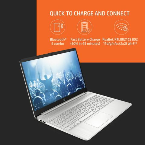 HP 15s-eq2213AU Ryzen 3 5300U 8GB 512GB 15.6" Silver - Image 8