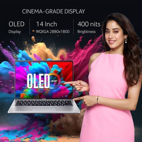Acer Swift Go 14 Intel Core i5 13th Gen 13500H - (16 GB/512 GB SSD/Windows 11 Home) SFG14-71-58UB Thin and Light Laptop (14 Inch, Silver, 1.25 Kg, With MS Office) - Image 6