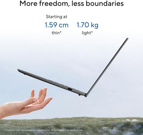 ASUS ASUS Vivobook 16 Intel Core 5 14th Gen 210H - (16 GB/512 GB SSD/Windows 11 Home) S3607VA-RP113WS Laptop (16 inch, Matter Gray, 1.7 kg, With MS Office) - Image 6