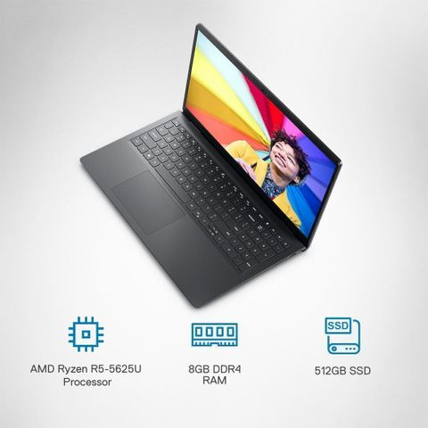 DELL Inspiron AMD Ryzen 5 Hexa Core 5625U - (8 GB/512 GB SSD