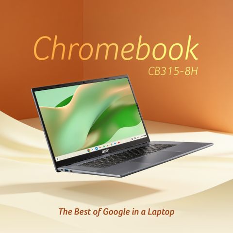 Acer Chromebook MediaTek Kompanio 540 - (4 GB/128 GB EMMC Storage/Chrome OS) CB315-8H Chromebook (15.6 inch, Silver) - Image 5