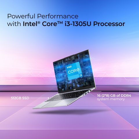 Acer Aspire A325-53 Intel Core i3 13th Gen 15.6 inch Silver - Image 7