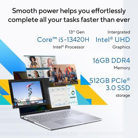 ASUS Vivobook 16 (2025) Intel Core i5 13th Gen 13420H, 16GB/512GB, 16 - Image 5