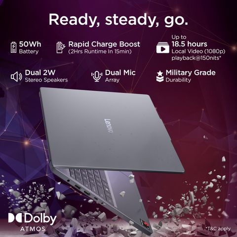 Lenovo IdeaPad Slim 3 15Q8X10 Snapdragon X 16GB 1TB Luna Grey - Image 6