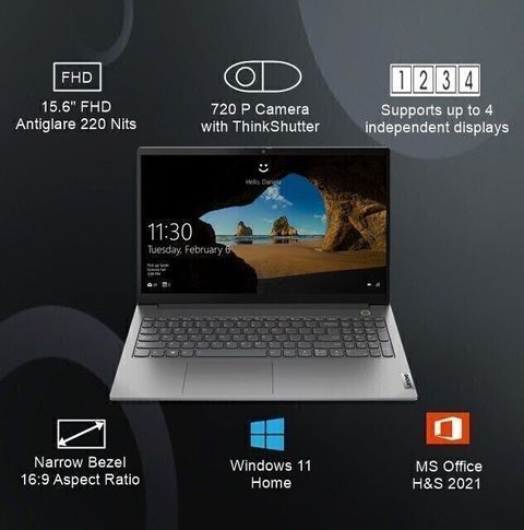 Lenovo ThinkBook 15 G3 AMD Ryzen 5 Hexa Core 5500U - (8 GB/512 GB