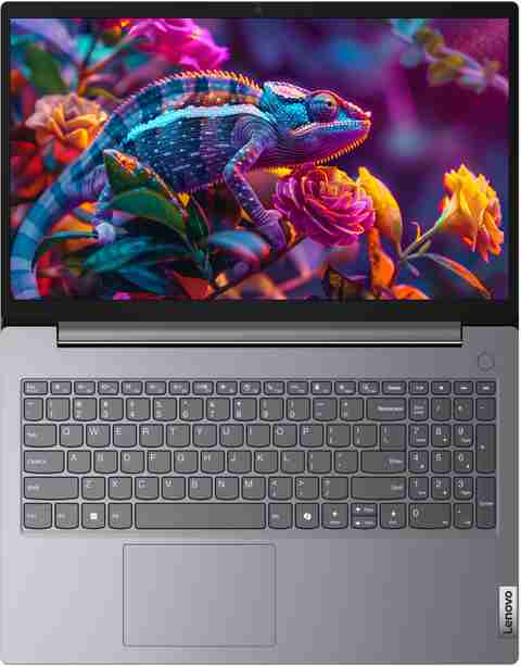 Lenovo V 15 (2026) DDR5 5600Mhz Intel Core i7 13th Gen 13620H - (16 GB/512 GB SSD/Windows 11 Home) V 15 - Copilot Key Thin and Light Laptop (15.6 inch, Luna Grey, 1.5 kg, With MS Office) - Image 2
