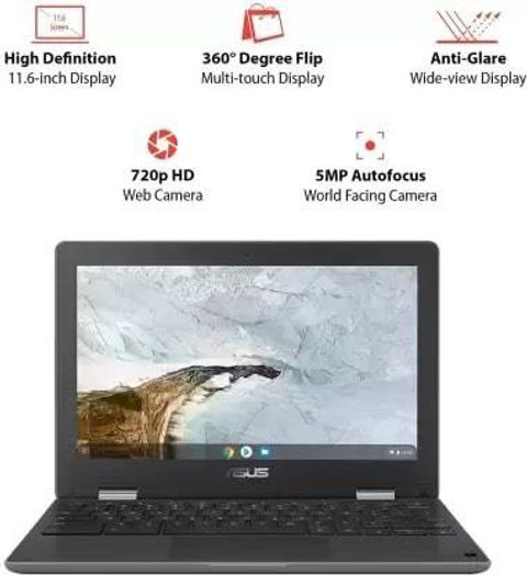 ASUS Chromebook Flip Touch Intel Celeron Dual Core N4020 - (4 GB