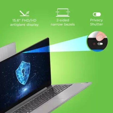 Lenovo IdeaPad Slim 3 Intel Intel Celeron Dual Core N4020 - (8 GB/256 GB SSD/Windows 11 Home) 15IGL05 Thin and Light Laptop (15.6 Inch, Grey, 1.7 Kg, With MS Office) - Image 5